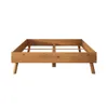 Cama 2 Plazas Madera Natural-beige Florida en Madera natural - Dormitorio, Uruguay | Divino, vista 5 de 7