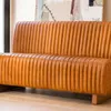 SILLON DE COMEDOR FERRARO - CUERO ITALIANO CARAMELO - 1.53 MTS en Marrón - Sillones y sofás, Uruguay | La Iberica, vista 1 de 17