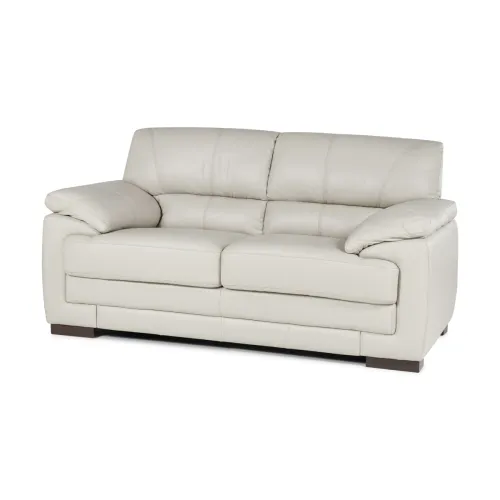 Sofá Oxford - Cuero Básico - 2 cuerpos - Arena en Beige - Sillones y sofás, Uruguay | NYR