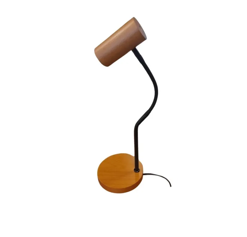 Lámpara de Mesa Flexible en Madera natural - Lámparas de mesa, Uruguay | Finkel