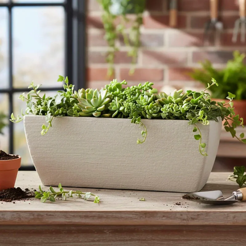 Jardinera para amurar o apoyar de 50cm - Macetas, Uruguay | Alta Gracia Deco, vista 11