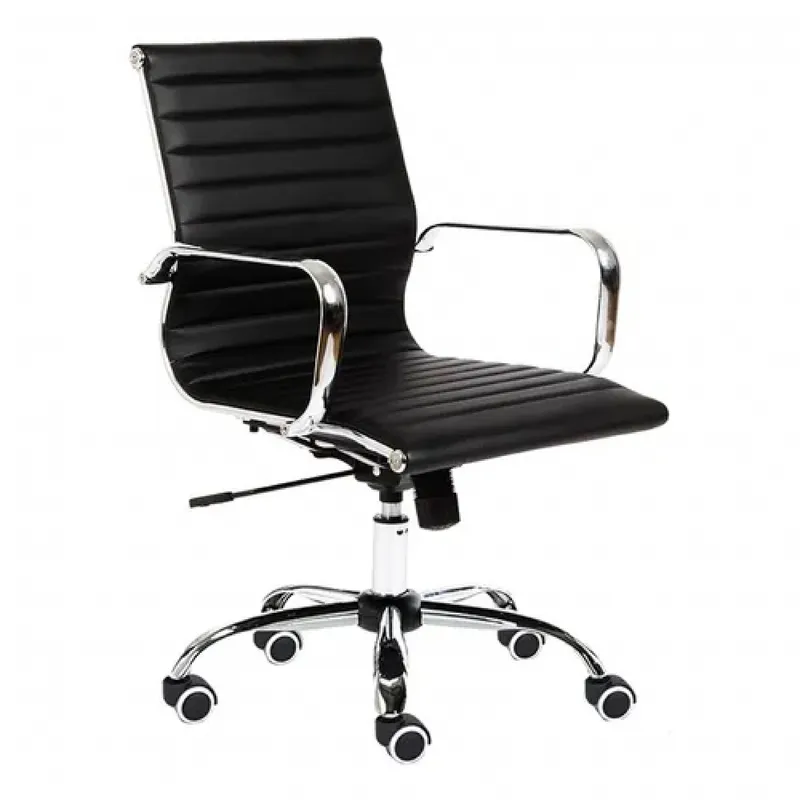 Silla De Escritorio Jules Regulable - Negra en Negro - Escritorios y sillas de escritorio, Uruguay | Unilux