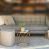Sofá Cama Durham Lino en Gris - Sillones y sofás, Uruguay | Unsi, vista 3 de 7