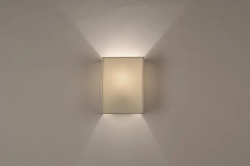 Aplique simple blanco en Blanco - Iluminación, Uruguay | La Perla, vista 4