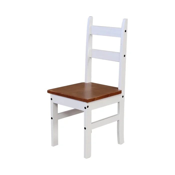 Juego Comedor Mesa 4 Sillas Linea Mexicana Madera en Blanco - Muebles, Uruguay | Soy Hogar, vista 3