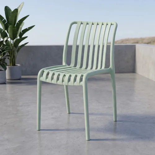 Silla de Exterior Omega - Verde en Verde - Sillas, Uruguay | Ecowood