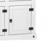 Aparador 3 puertas 3 cajones Cera/Blanco LINEA CORONA MADERA - Comedor, Uruguay | Que Sal Muebleria, vista 3 de 6