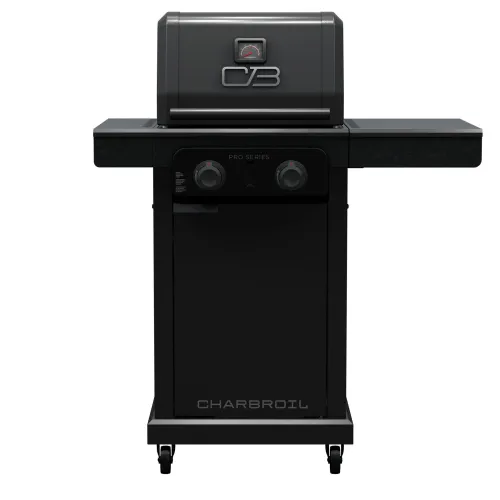Barbacoa Charbroil Acero-inoxidable Pro Series 2 Quemadores en Negro - Exterior, Uruguay | Divino