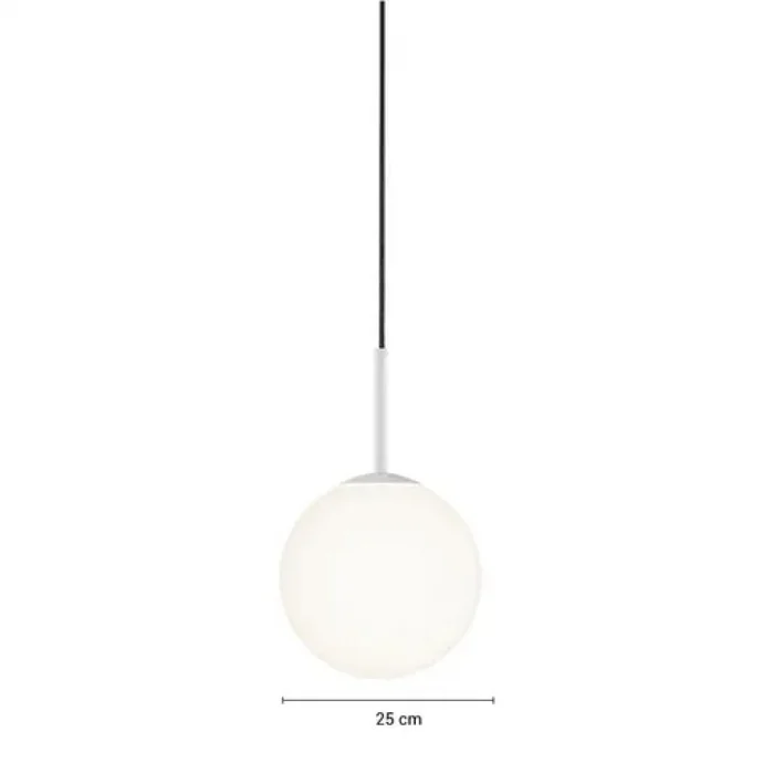 Lámpara Colgante Venancio 2 Blanco en Blanco - Lámparas colgantes, Uruguay | Serlux, vista 5