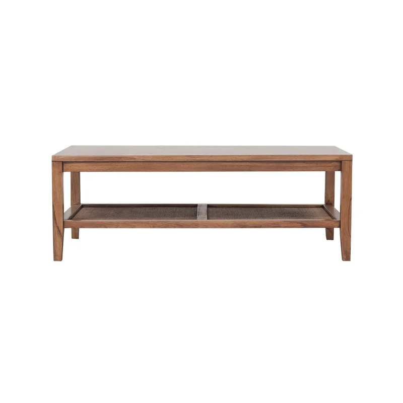 Mesa Ratona Central Madera Natural-beige Mindi Natural en Madera natural - Mesas de living, Uruguay | Divino, vista 3