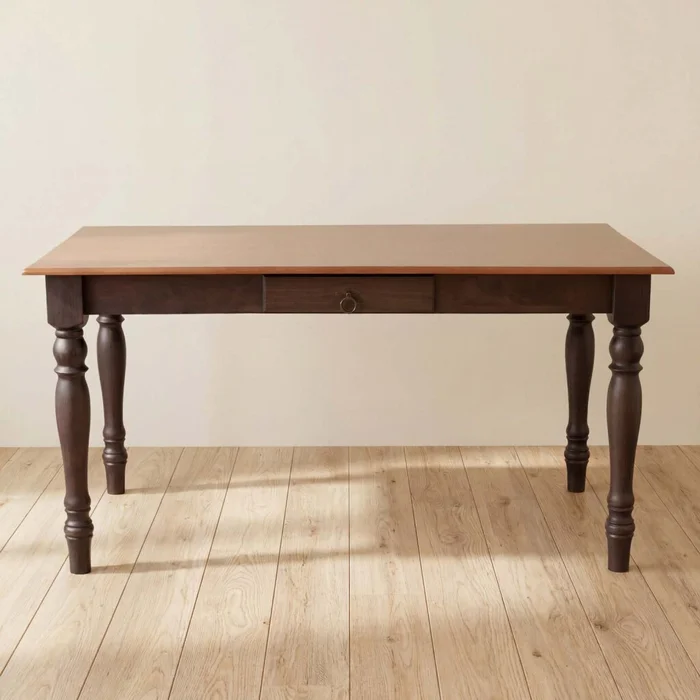 Mesa De Comedor Pino Toscana en Negro - Mesas de comedor, Uruguay | Divino