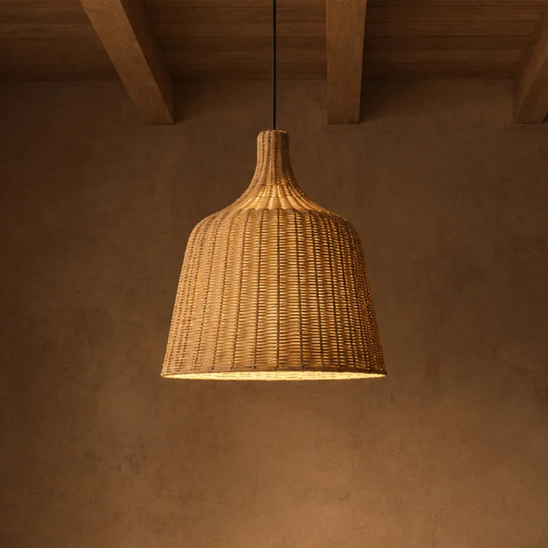 Lampara de techo Somatra Grande en Madera natural - Lámparas colgantes, Uruguay | Alta Gracia Deco, vista 3