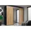 Placard Ropero 3 Puertas Mdf Negro Venetto en NEGRO NATURAL - Roperos y placares, Uruguay | Divino, vista 3 de 5