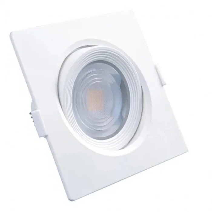 Led Downlight Neptuno Cuadrado 5W Neutro en Blanco - Lámparas colgantes, Uruguay | Serlux