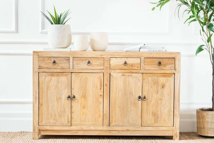 APARADOR DE OLMO MACIZO - 1.50 MTS en Madera natural - Bibliotecas, Uruguay | La Iberica, vista 17