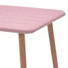 Mesa De Exterior - Eucaliptus Nassau - Rosa en Rosa - Muebles para el exterior, Uruguay | Rústico Hogar, vista 5 de 5