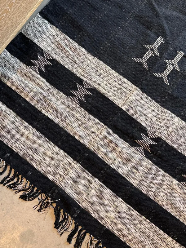 ALFOMBRA ÁFRICA NEGRA en Negro - Alfombras, Uruguay | Masinfinito Casa, vista 3