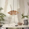 Lampara de techa natural/beige, realizada en fibras cien por ciento naturales en Beige - Lámparas colgantes, Uruguay | Koz, vista 2 de 3