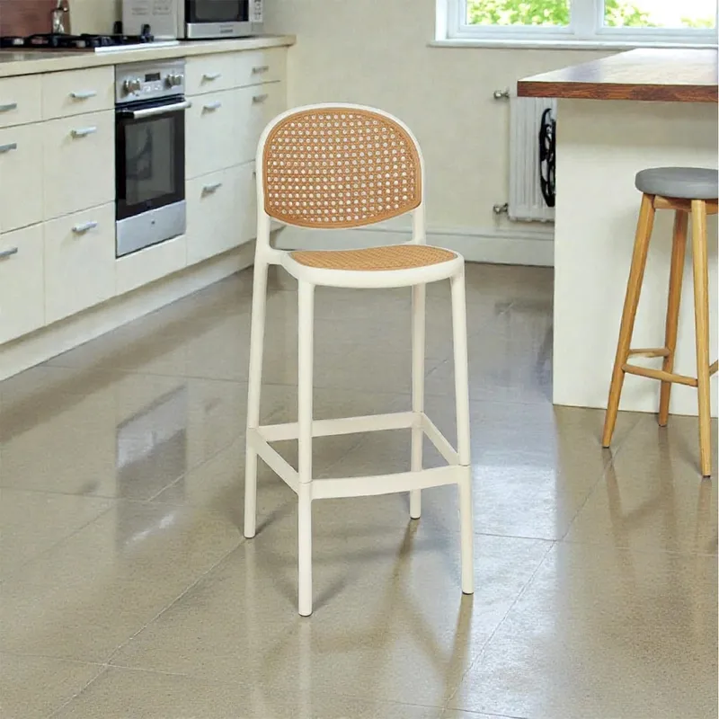 Banqueta Amiens 2 en 1 Blanco en Blanco - Butacas, banquetas y puffs, Uruguay | Decotech