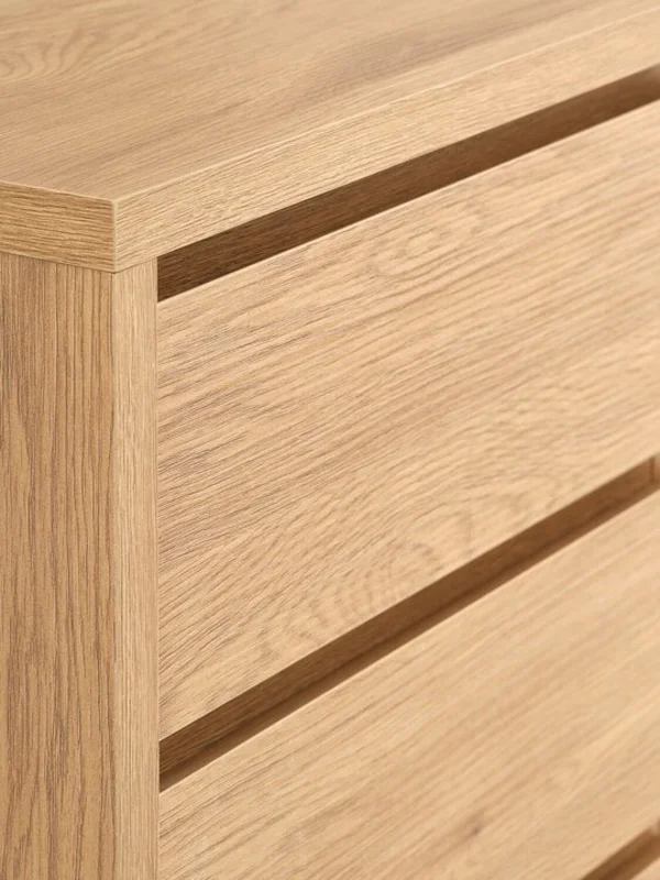 Escritorio LIMFJORDEN 60x120 4 roble en Madera natural - Escritorios y sillas de escritorio, Uruguay | JYSK, vista 3