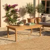Mesa de centro de Patio - Ipanema - Jatobá en Madera natural - Muebles para el exterior, Uruguay | Rústico Hogar, vista 2 de 2