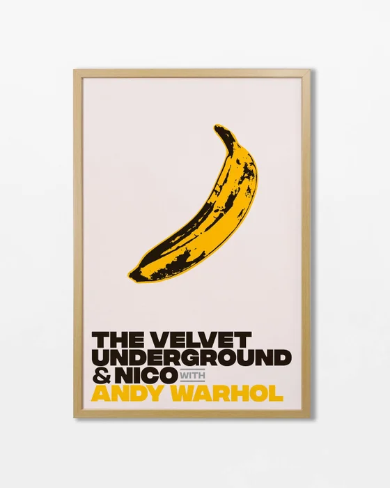Andy Warhol - Banana The Velvet en Multicolor - Láminas, Uruguay | La Cuadrería
