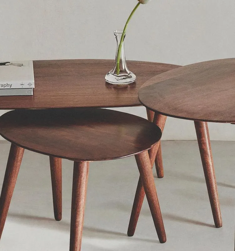 MESA CENTRO MADERA BISELADA en Madera natural - Mesas de living, Uruguay | Zara Home