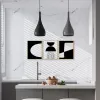 Kit 3 Cuadros - Abstracto Negro - 30 × 40 - Decoración de pared, Uruguay | Berna home, vista 4 de 7