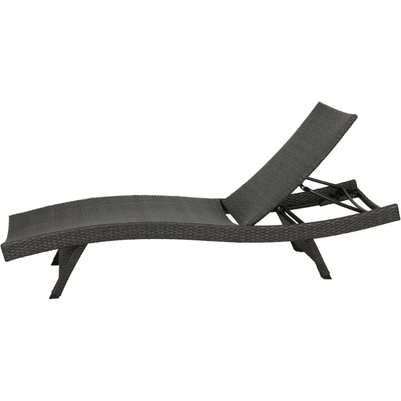 Reposera Cabana en Negro - Muebles para el exterior, Uruguay | La Cueva Muebles, vista 7