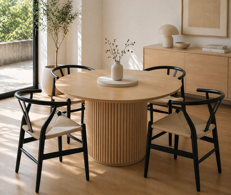 Silla Wishbone - Black en Negro - Sillas, Uruguay | Samic, vista 3