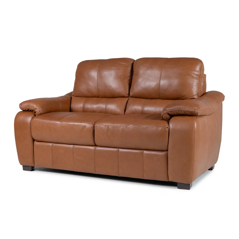 Sofá Portofino - Cuero Advanced - 2 cuerpos - Maverick Telha (Preventa) en Marrón - Sillones y sofás, Uruguay | NYR