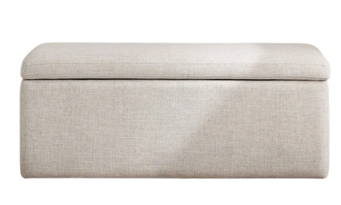Pie de Cama Tela Común en Beige, Uruguay | Finkel
