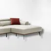 Sofá con chaise DUNA CUERO BEIGE DERECHO - Sillones y sofás, Uruguay | Viasono, vista 4 de 4