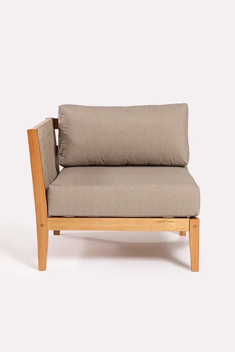 CANTO DER. CANNES CUERDA RAMI Y ACQUABLOCK FENDI 78x74x66CM JATOBA - Muebles para el exterior, Uruguay | Vinibel, vista 2