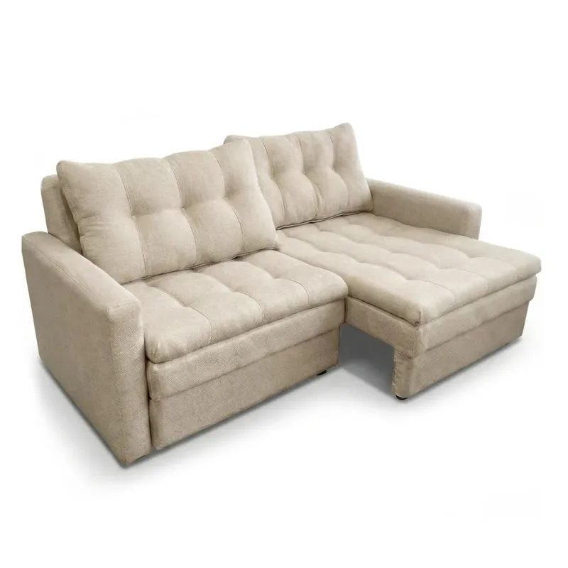 Sillón Cama Twin 3 Cuerpos - Extensible - Beige en Beige - Sillones y sofás, Uruguay | Ecowood