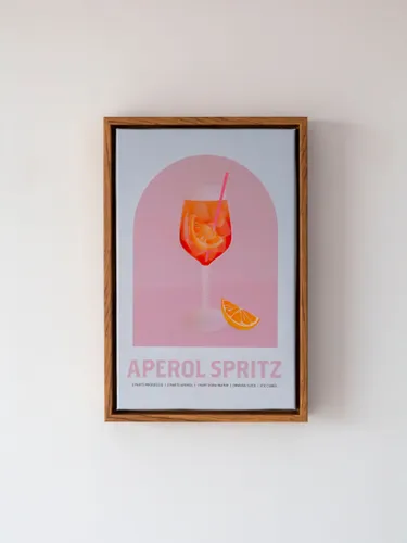 lámina aperol ii en Multicolor - Decoración de pared, Uruguay | Proyecto Forma