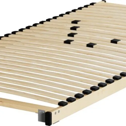 Parrilla ajustable ALMA 90x190 cm en Beige - Dormitorio, Uruguay | JYSK