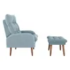 Kit Poltrona + Puff Relax - Azul en Azul - Sillones y sofás, Uruguay | Ecowood, vista 4 de 5
