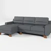 Sofá Sasha con Chaise Longue - Sillones y sofás, Uruguay | New York Home, vista 4 de 7