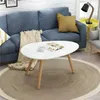 MESA CENTRICA TRIANG BAMBOO C/BLANCO 99X70X46CM en Multicolor - Mesas de comedor, Uruguay | Decohogar, vista 4 de 5