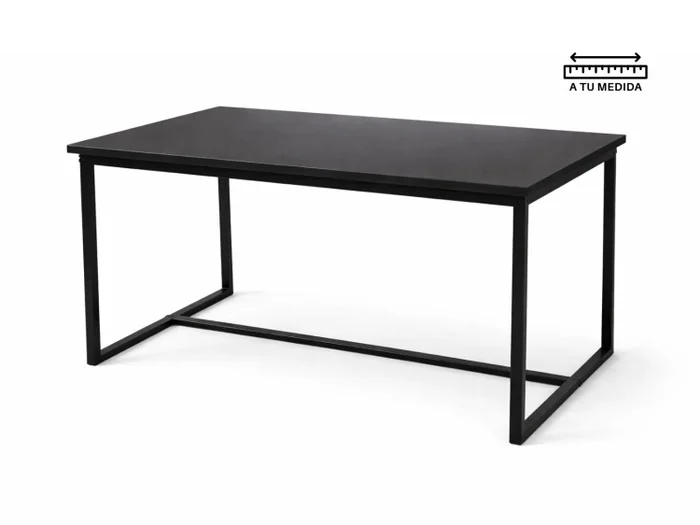 Mesa BLACK Rectangular 1.60 m en Mesa BLACK Rectangular 1.60 m - Mesas de comedor, Uruguay | Finkel, vista 2