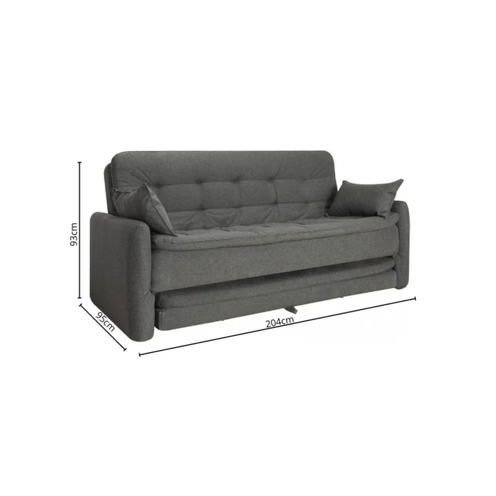 Sillon cama Madalena - Gris en Gris - Sillones y sofás, Uruguay | La Cueva Muebles, vista 8