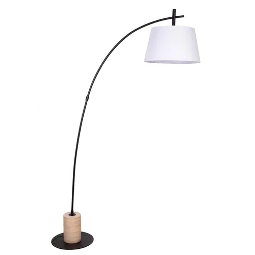Metal Natural/beige Lámpara de pie ml2 Crema en Multicolor - Lámparas de pie, Uruguay | Le Blanc