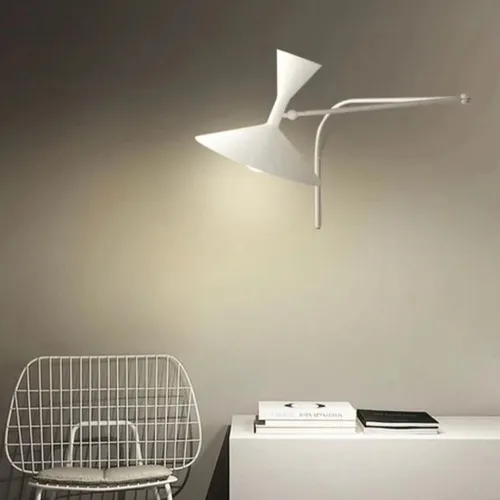 Lampara de pared LC en Blanco - Lámparas de mesa, Uruguay | Simple Deco