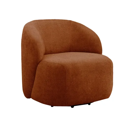 Poltrona Giratoria Modelo Lecce Marrón - Sillones y sofás, Uruguay | Castro