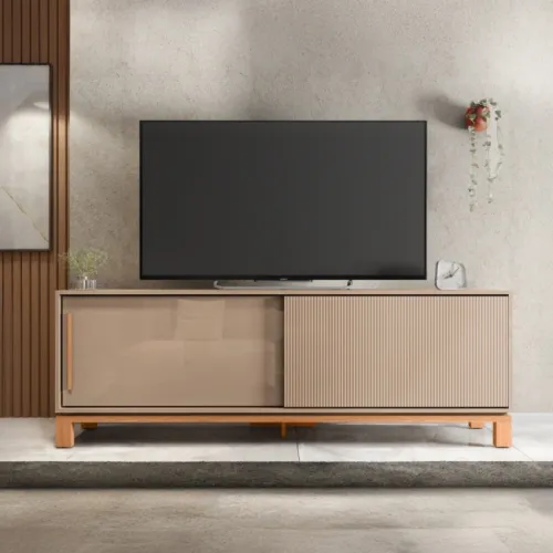 Rack Mondrian 1.8 en SUEDE - Muebles para TV, Uruguay | Albanés