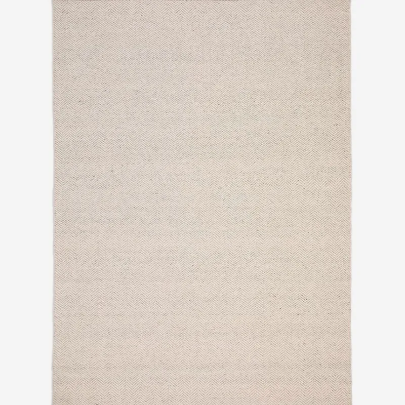 Alfombra jacquard de lana beige Nifelia, 200 x 300 cm en Beige - Textiles, Uruguay | Kavehome