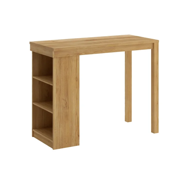 Isla Desayunador 4 Bancos Cocina Comedor Madera - Natural - Línea Monterrey en Madera natural - Mesas de comedor, Uruguay | Ecowood, vista 3