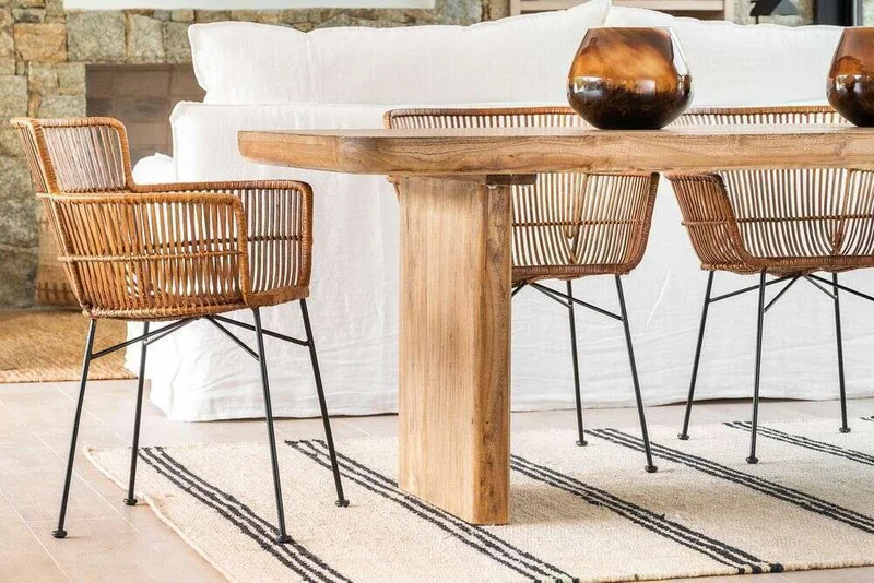 MESA COMEDOR ATHENA - 2.50 X 1.00 MTS en Madera natural - Mesas de comedor, Uruguay | La Iberica, vista 16