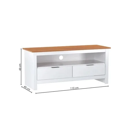 Rack Linea Boston - Blanco en Blanco - Muebles para TV, Uruguay | La Cueva Muebles, vista 5